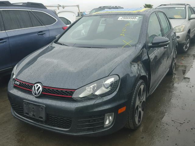 WVWHD7AJ0CW054326 - 2012 VOLKSWAGEN GTI GRAY photo 2