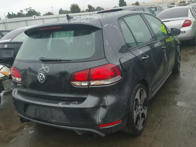 WVWHD7AJ0CW054326 - 2012 VOLKSWAGEN GTI GRAY photo 4