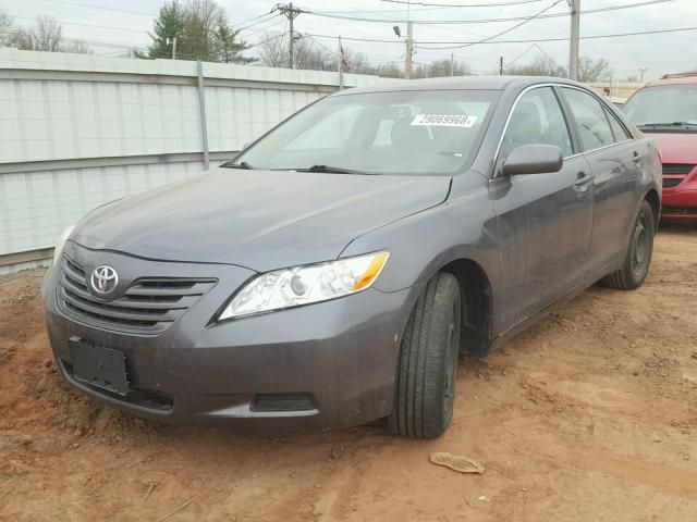 4T1BE46K39U363968 - 2009 TOYOTA CAMRY BASE GRAY photo 2