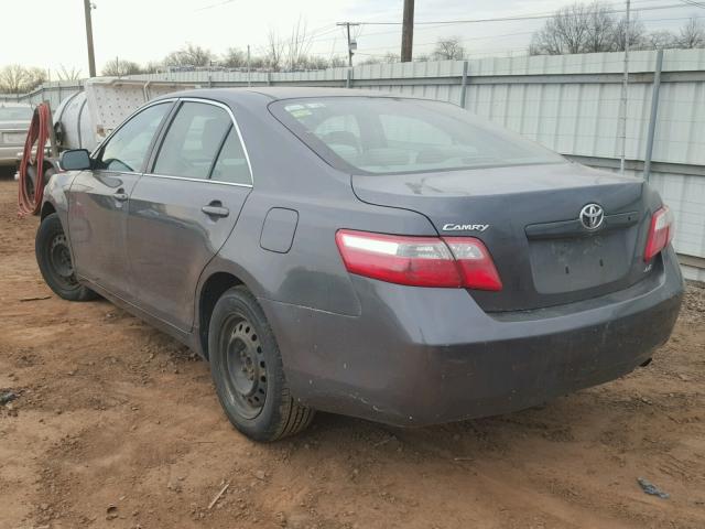 4T1BE46K39U363968 - 2009 TOYOTA CAMRY BASE GRAY photo 3