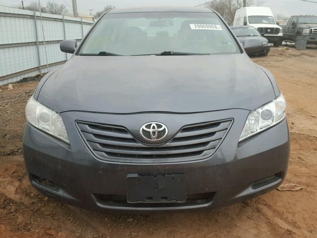 4T1BE46K39U363968 - 2009 TOYOTA CAMRY BASE GRAY photo 9