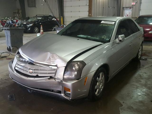1G6DM57T970121593 - 2007 CADILLAC CTS SILVER photo 2