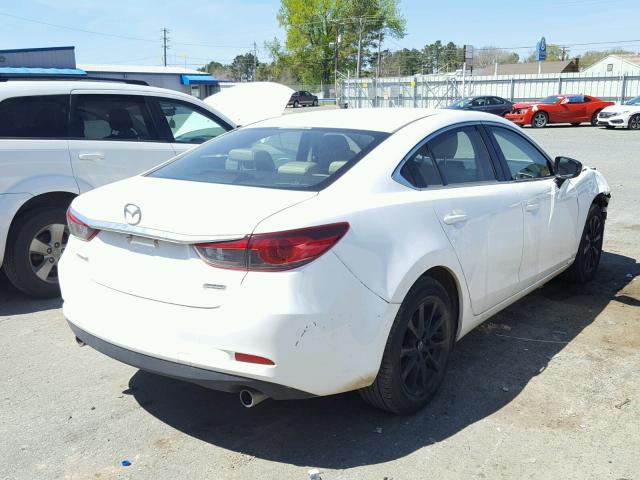 JM1GJ1U50G1461288 - 2016 MAZDA 6 SPORT WHITE photo 4