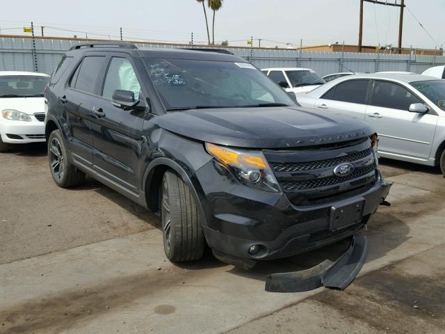 1FM5K8GT9FGB16968 - 2015 FORD EXPLORER S BLACK photo 1