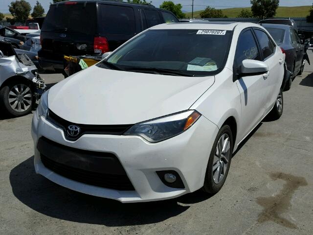 5YFBPRHE9EP077424 - 2014 TOYOTA COROLLA EC 白色 照片 2