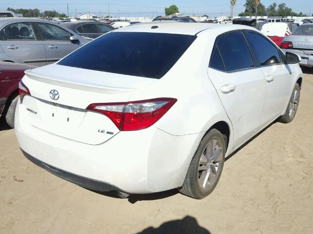 5YFBPRHE9EP077424 - 2014 TOYOTA COROLLA EC 白色 照片 4
