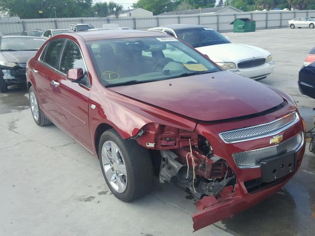 1G1ZC5E16BF278830 - 2011 CHEVROLET MALIBU 1LT RED photo 1