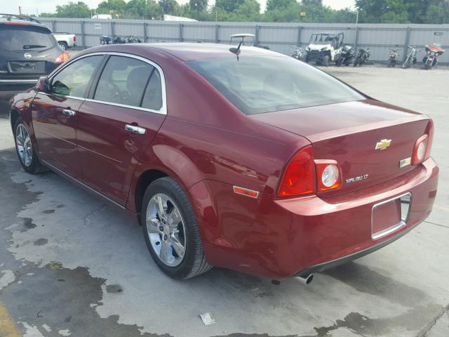 1G1ZC5E16BF278830 - 2011 CHEVROLET MALIBU 1LT 红色 照片 3