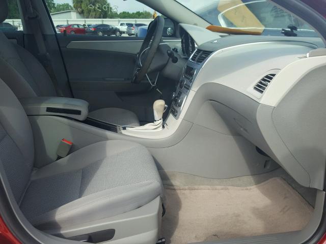 1G1ZC5E16BF278830 - 2011 CHEVROLET MALIBU 1LT 红色 照片 5