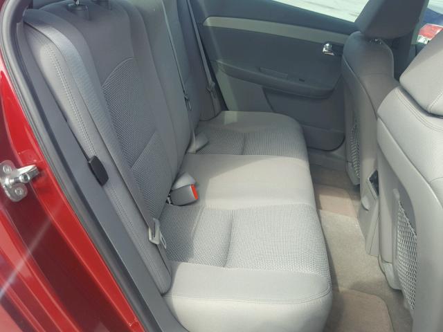 1G1ZC5E16BF278830 - 2011 CHEVROLET MALIBU 1LT 红色 照片 6