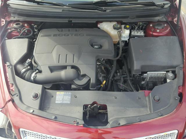 1G1ZC5E16BF278830 - 2011 CHEVROLET MALIBU 1LT 红色 照片 7