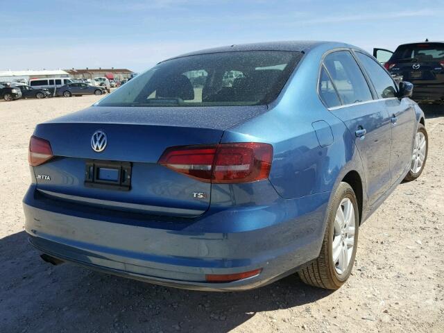 3VW2B7AJ7HM239053 - 2017 VOLKSWAGEN JETTA S 蓝色 照片 4