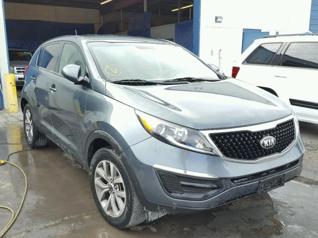 KNDPB3AC8E7598131 - 2014 KIA SPORTAGE B GREEN photo 1