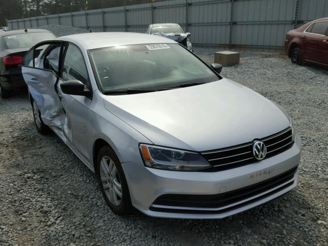 3VW2K7AJ8FM212117 - 2015 VOLKSWAGEN JETTA BASE ვერცხლისფერი ფოტო 1