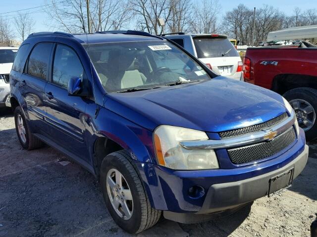 2CNDL63F566133814 - 2006 CHEVROLET EQUINOX LT BLUE photo 1