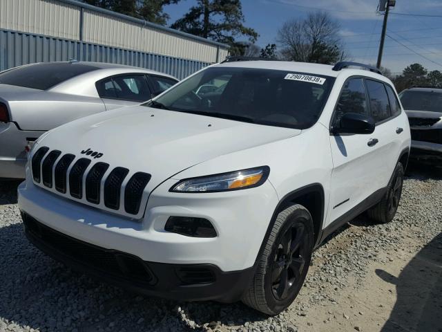 1C4PJLABXHW514685 - 2017 JEEP CHEROKEE S WHITE photo 2