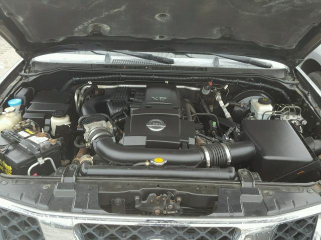 5N1AR18W45C704759 - 2005 NISSAN PATHFINDER BLACK photo 7