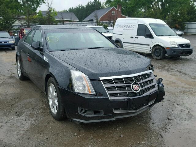 1G6DG577480208796 - 2008 CADILLAC CTS BLACK photo 1