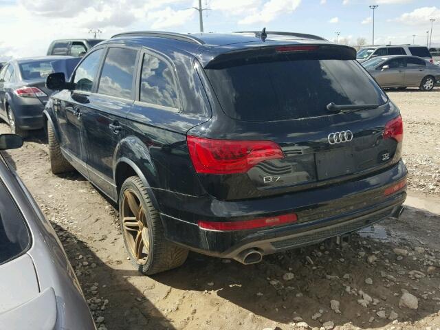 WA1WMAFE6ED017371 - 2014 AUDI Q7 PRESTIG BLACK photo 3