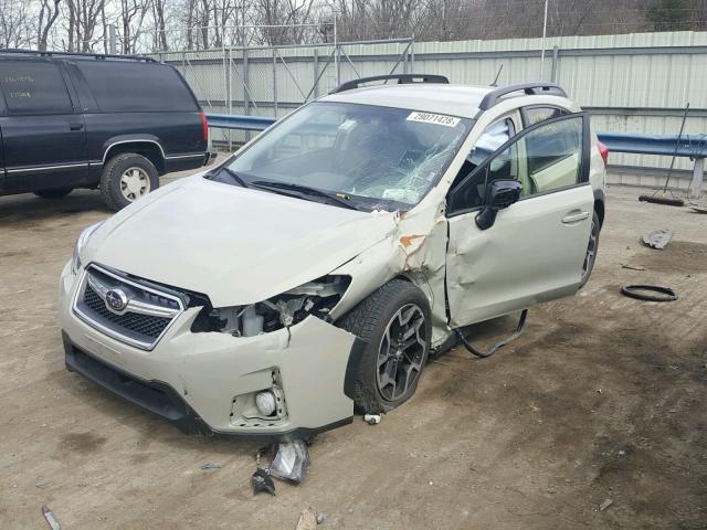 JF2GPABC9HH245272 - 2017 SUBARU CROSSTREK GRAY photo 2