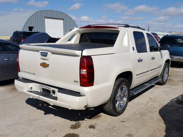 3GNTKGE76DG118407 - 2013 CHEVROLET AVALANCHE CREAM photo 4