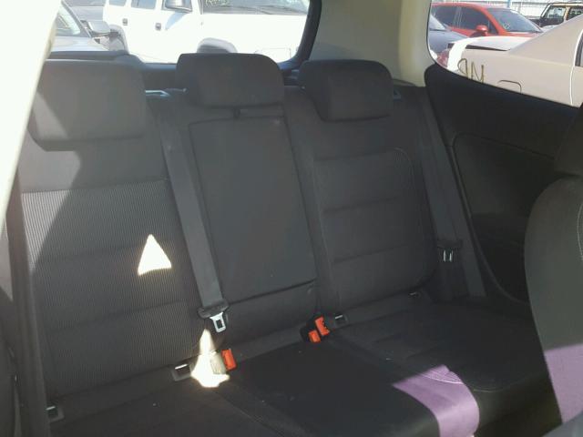 WVWAB7AJXAW248883 - 2010 VOLKSWAGEN GOLF BLUE photo 6