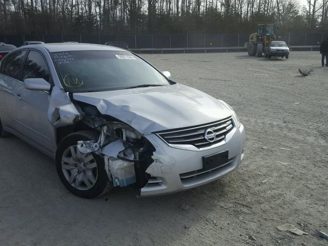 1N4AL2AP6CN411645 - 2012 NISSAN ALTIMA BAS SILVER photo 9