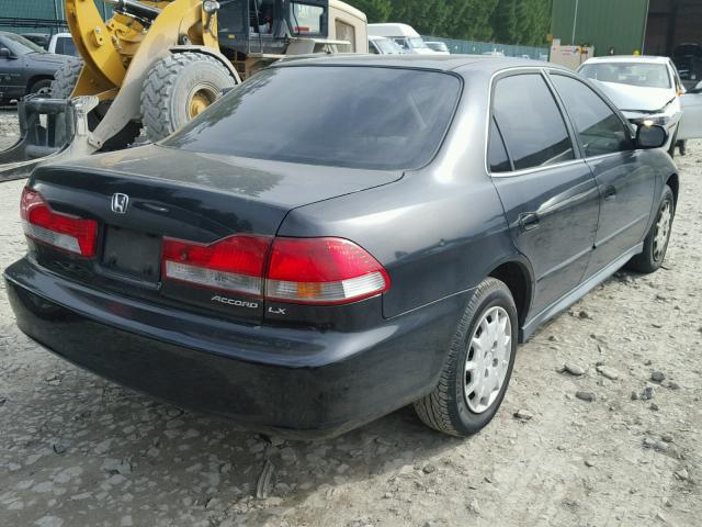 3HGCG56401G700020 - 2001 HONDA ACCORD LX BLACK photo 4