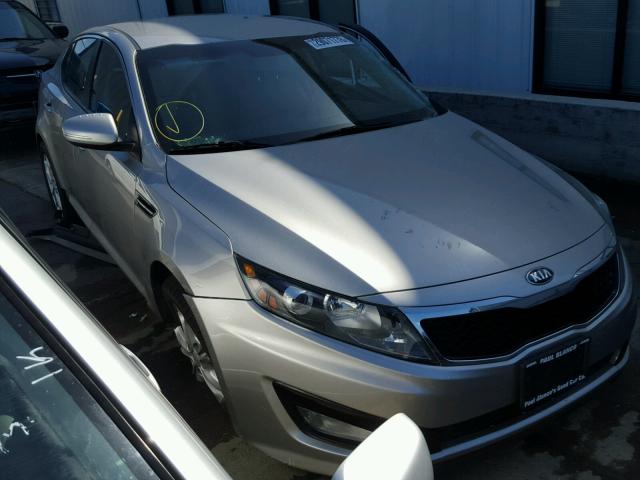 5XXGN4A74DG129284 - 2013 KIA OPTIMA EX SILVER photo 1