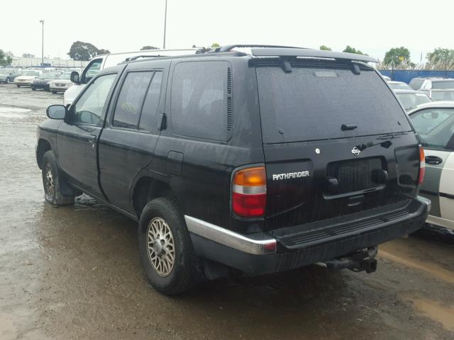 JN8AR05Y9XW302813 - 1999 NISSAN PATHFINDER BLACK photo 3