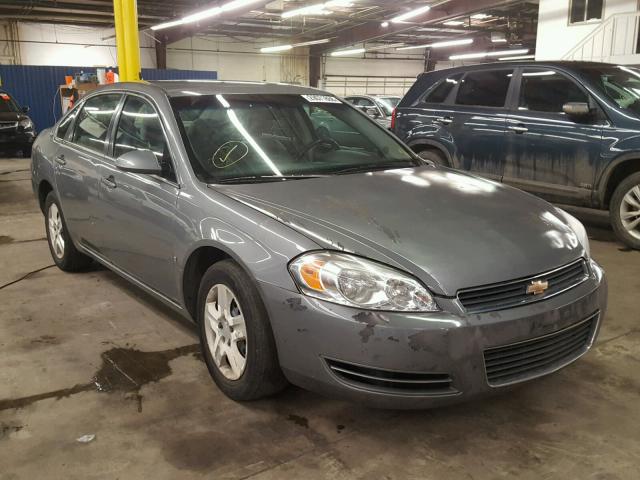 2G1WB58K089227867 - 2008 CHEVROLET IMPALA LS GRAY photo 1