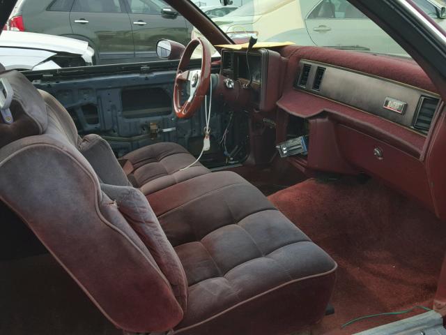 1GCCW80H7DR103787 - 1983 CHEVROLET EL CAMINO MAROON photo 5