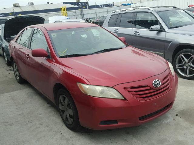 4T1BE46K57U112124 - 2007 TOYOTA CAMRY NEW RED photo 1