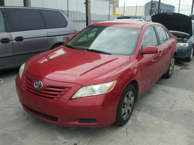 4T1BE46K57U112124 - 2007 TOYOTA CAMRY NEW RED photo 2