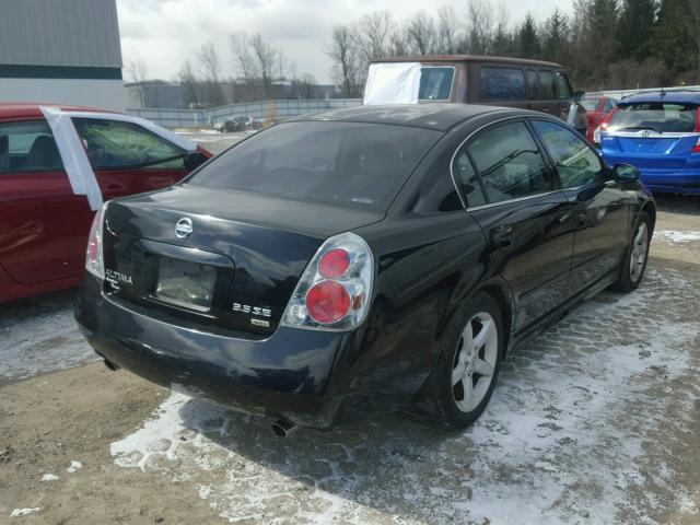 1N4BL11E96C107268 - 2006 NISSAN ALTIMA SE BLACK photo 4