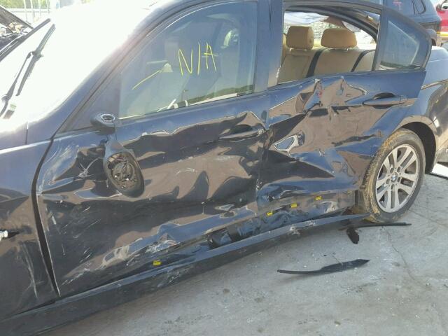 WBAVA33587PG50983 - 2007 BMW 328 I BLUE photo 9