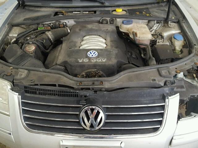 WVWTH63B81P193321 - 2001 VOLKSWAGEN PASSAT GLX 银色 照片 7