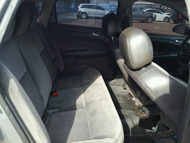 2G1WS553881279372 - 2008 CHEVROLET IMPALA POL SILVER photo 6