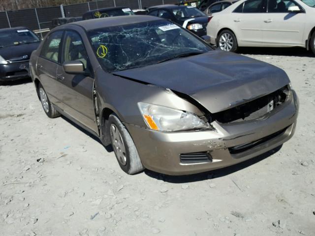 1HGCM56137A005715 - 2007 HONDA ACCORD VAL GOLD photo 1