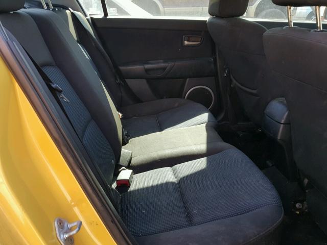 JM1BK123841127160 - 2004 MAZDA 3 S YELLOW photo 6