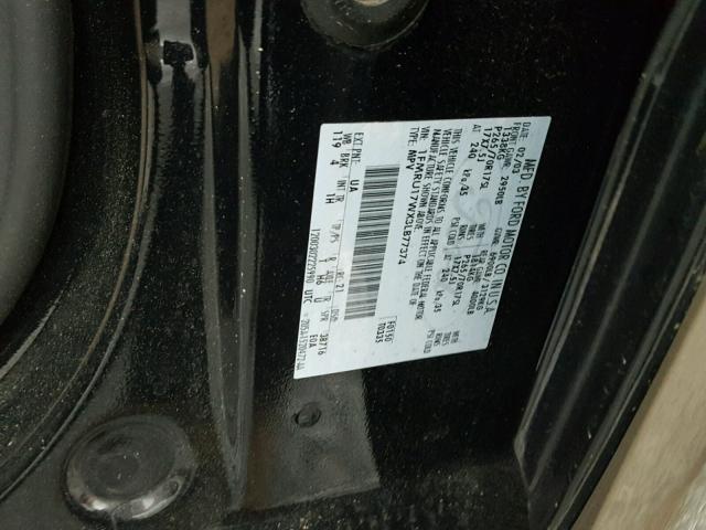 1FMRU17WX3LB77374 - 2003 FORD EXPEDITION BLACK photo 10