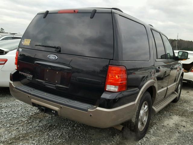 1FMRU17WX3LB77374 - 2003 FORD EXPEDITION BLACK photo 4