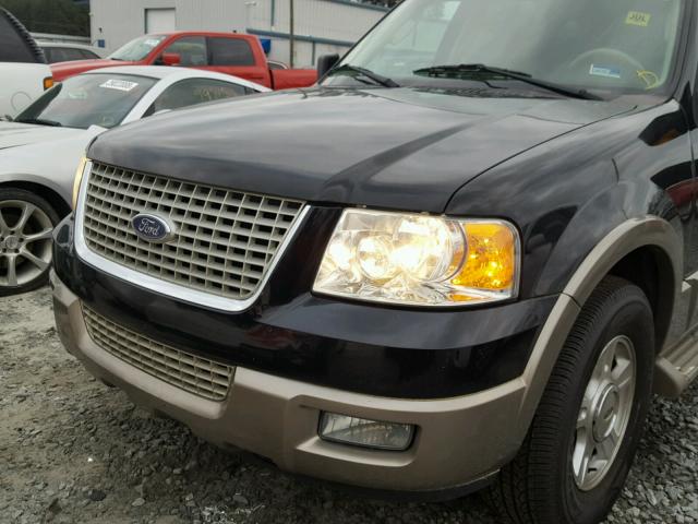 1FMRU17WX3LB77374 - 2003 FORD EXPEDITION BLACK photo 9