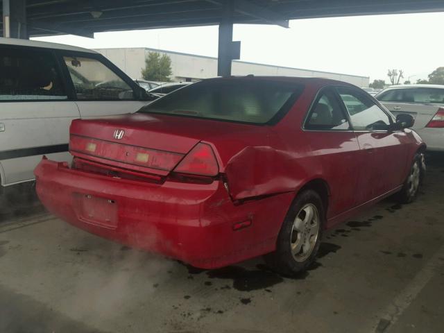 1HGCG32731A023404 - 2001 HONDA ACCORD EX RED photo 4