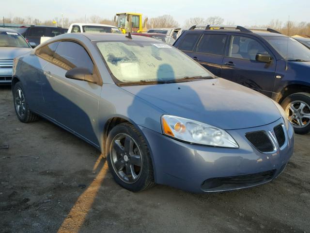 1G2ZH17N084146818 - 2008 PONTIAC G6 GT BLUE photo 1