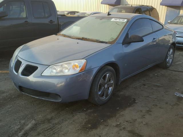 1G2ZH17N084146818 - 2008 PONTIAC G6 GT BLUE photo 2