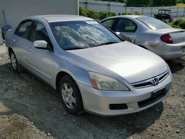 1HGCM56416A087839 - 2006 HONDA ACCORD LX SILVER photo 1