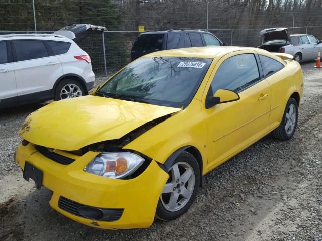 1G1AL15F467692867 - 2006 CHEVROLET COBALT LT YELLOW photo 2