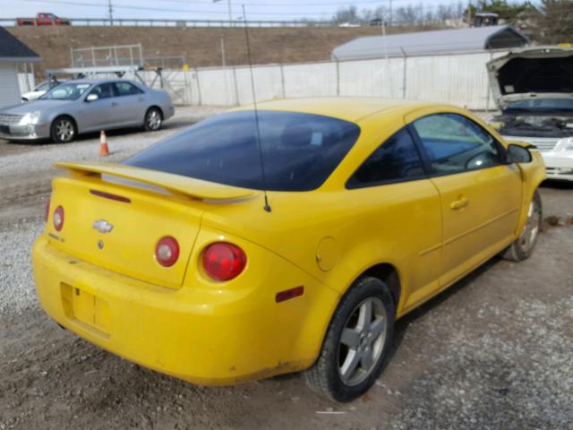 1G1AL15F467692867 - 2006 CHEVROLET COBALT LT YELLOW photo 4