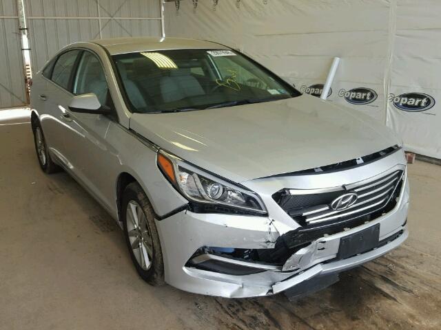 5NPE24AF5HH493411 - 2017 HYUNDAI SONATA SE SILVER photo 1